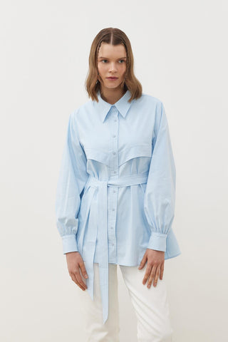 Soley Gömlek - Mavi