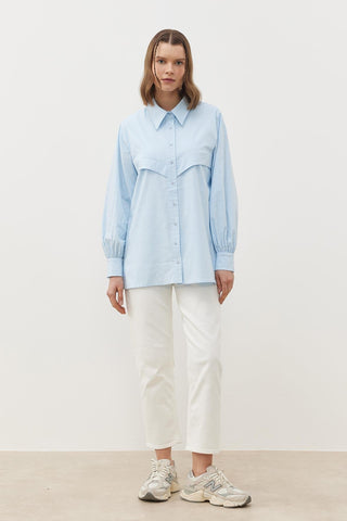 Soley Gömlek - Mavi