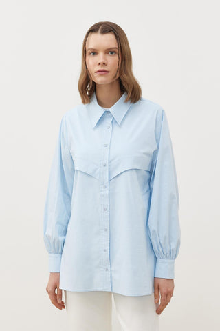 Soley Gömlek - Mavi