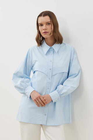 Soley Gömlek - Mavi