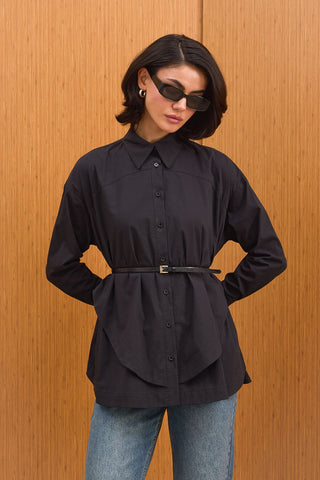 Allerli Gömlek - Siyah