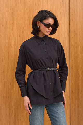 Allerli Gömlek - Siyah