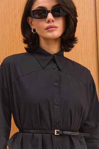 Allerli Gömlek - Siyah