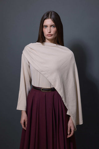 Atkılı Triko - Bej