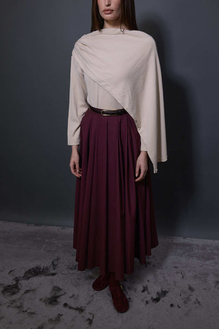 Atkılı Triko - Bej