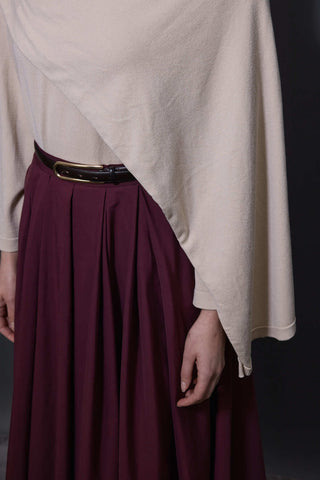 Atkılı Triko - Bej