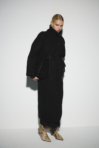 Dik Yaka Kaban - Siyah