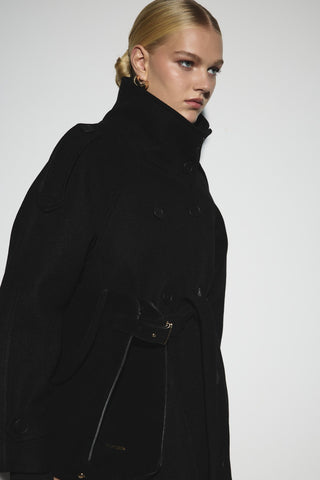 Dik Yaka Kaban - Siyah