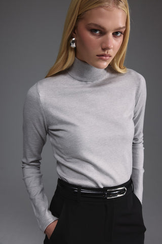 Düz Kesim Yüksek Bel Pantolon - Siyah