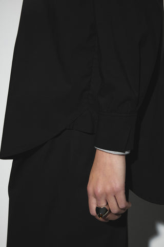 Oversize Gömlek - Siyah