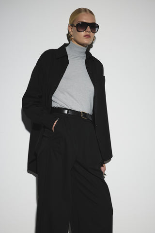 Oversize Gömlek - Siyah