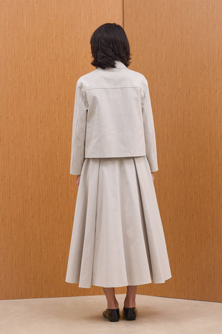 Gabardin Ceketli Takım - Bej