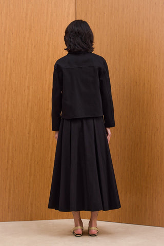 Gabardin Ceketli Takım - Siyah