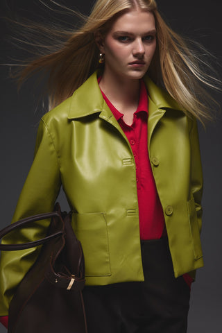 Yüksek Bel Pantolon - Acı Kahve