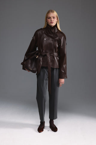 Yüksek Bel Pantolon - Antrasit