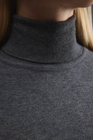 Yüksek Yaka Kazak - Antrasit