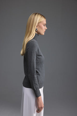 Yüksek Yaka Kazak - Antrasit