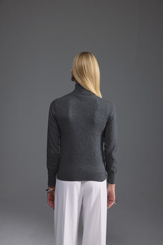 Yüksek Yaka Kazak - Antrasit