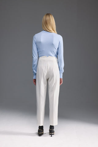 Yüksek Yaka Kazak - Bebe Mavi