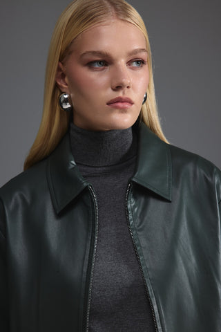 Yüksek Yaka Kazak - Antrasit